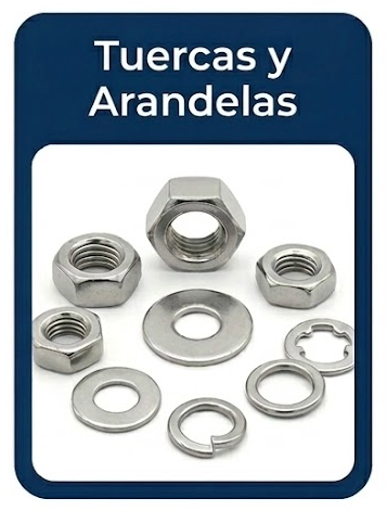 Tuercas y Arandelas